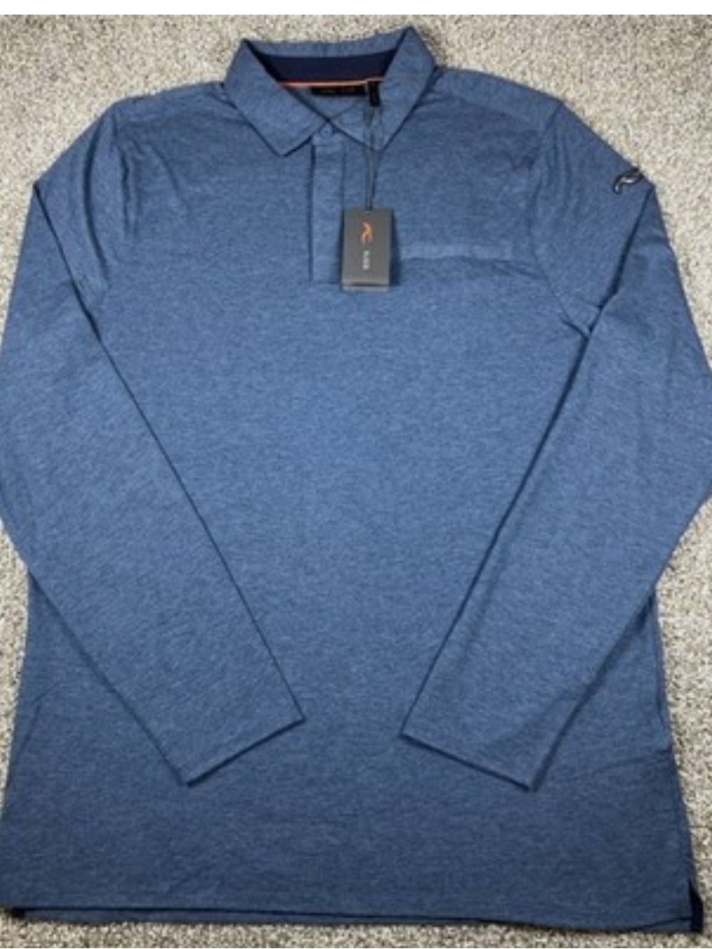NEW💙KJUS Men's Inverness Shirt - Atlanta Blue size 52/medium $239
